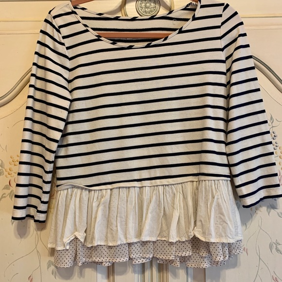 Madison Jules Peplum Top - Picture 2 of 3